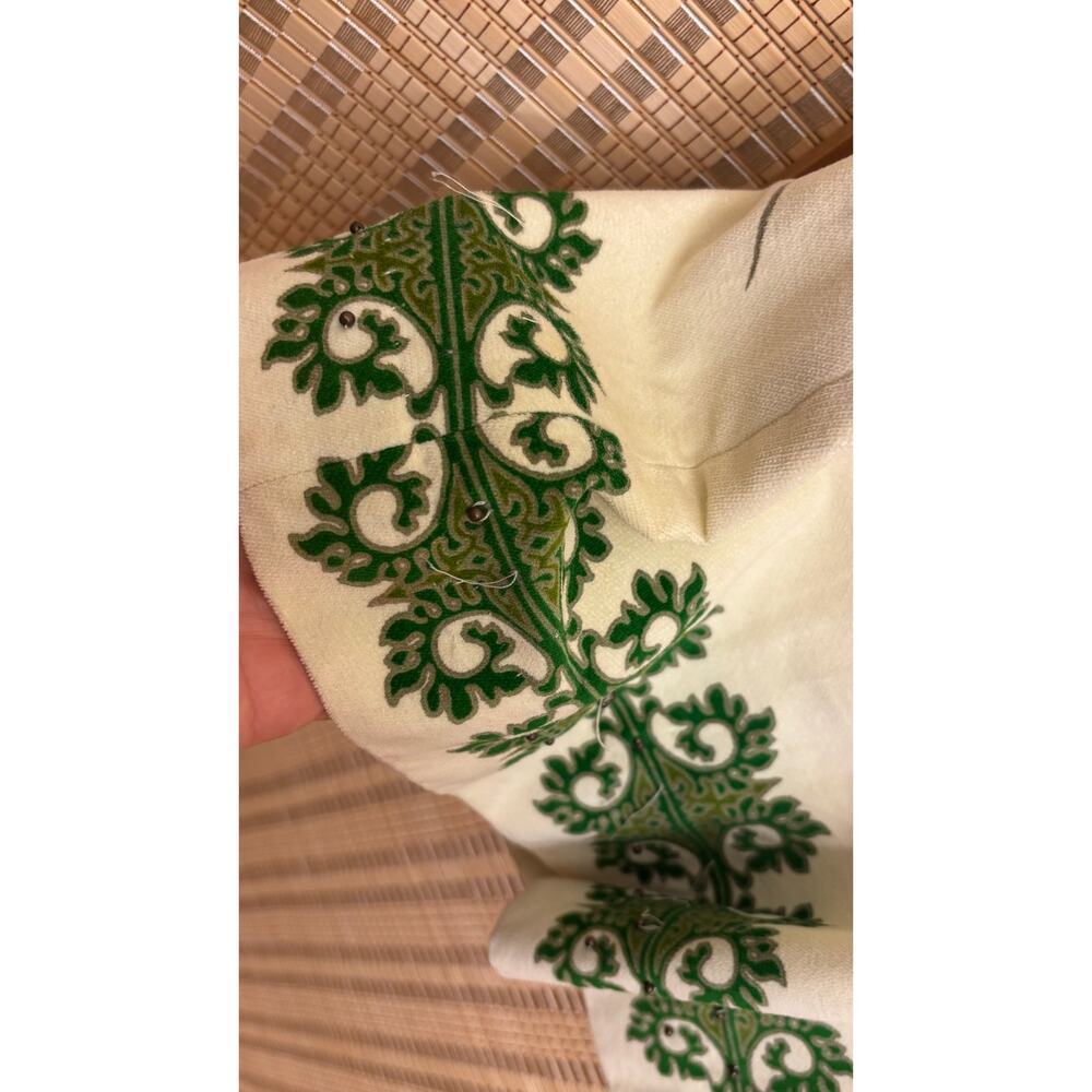 Free People Bird of Paradise embroidered blue Peacock mini dress sz2 - Picture 14 of 16